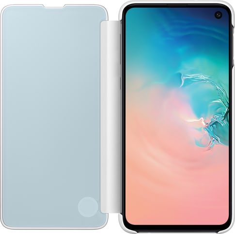Samsung Galaxy S10 E Clear View Flip Cover white