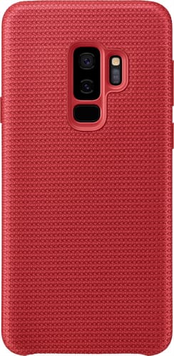 Samsung Galaxy S9 plus Hyperknit Backcover red