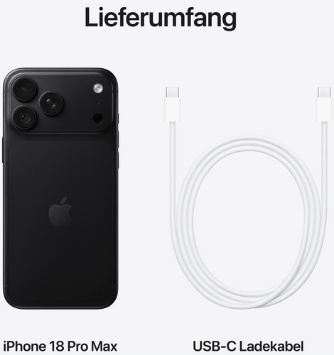 Apple iPhone 18 Pro Max 5G Black