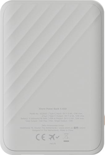 Xtorm 5000 mAh XG2050 WS Powerbank Ash White