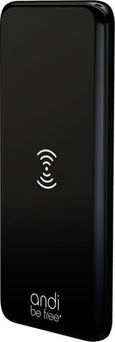 Andi Be Free Wireless Fast Charging Powerbank Black 8000mAh