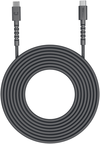 Fresh'N Rebel Braided Cable USB-C to USB-C 2m Storm Grey