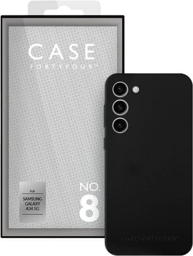 Bulk Case 44 Galaxy A34 5G Backcover black (b2b)