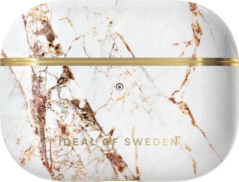 iDeal of Sweden Airpods Pro Hard Case Marble White/Gold