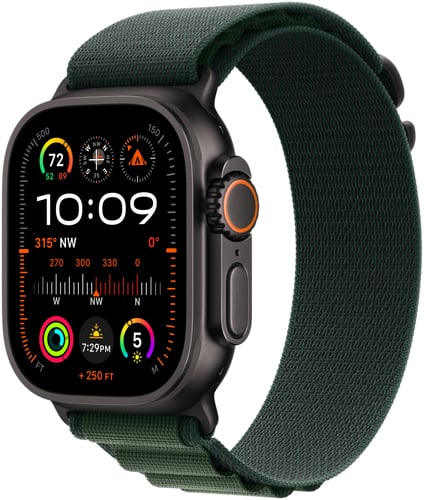 Apple Watch Ultra 2 GPS+Cell 49mm Black Tit DarkGreen AL