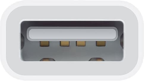 Apple Lightning to USB Camera Adapter white