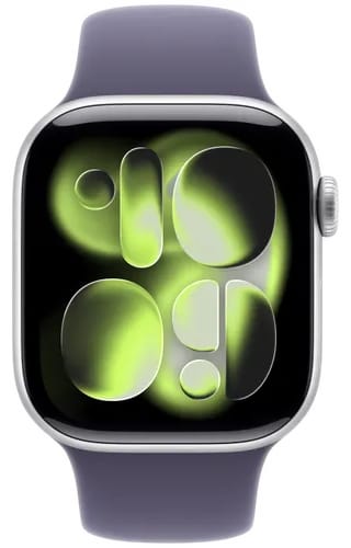 Apple Watch Series 11&nbsp;GPS&nbsp;42mm&nbsp;Silver Alu w Purple SB - M/L