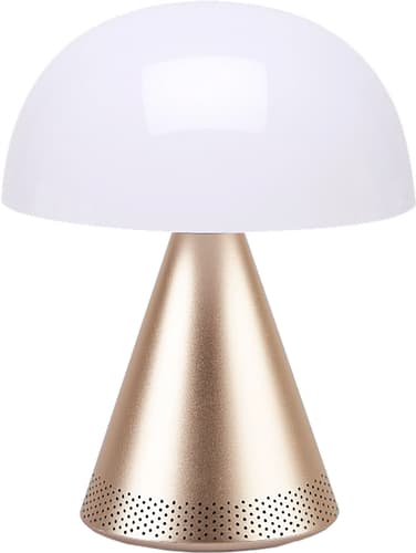Lexon Mina L Lamp with Bluetooth Speaker gold