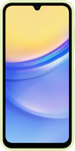 Samsung Galaxy A15 Silicone Backcover Card Slot Lime