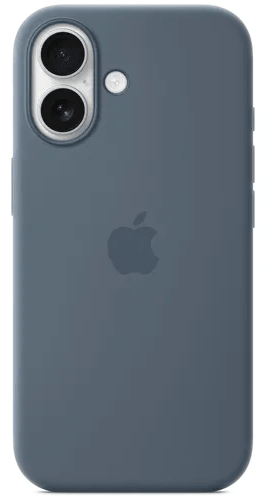 Apple iPhone 17 Silicone MS Backcover Anchor Blue