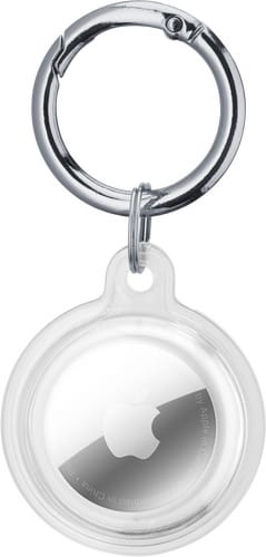 Cellularline AirTag soft rubber case transparent