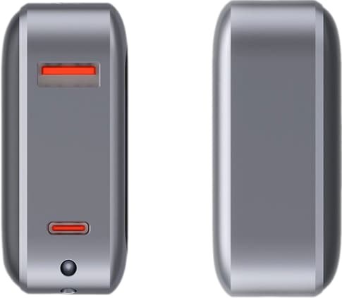 ITSTYLE 10000mAh Powerbank Mini with Display Grey