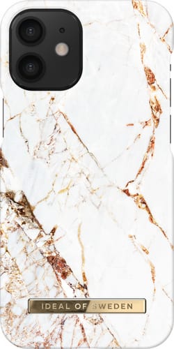 iDeal of Sweden iPhone 12 mini Cover Marble white