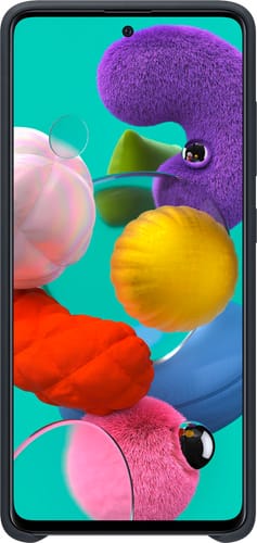Samsung Galaxy A51 Silicon Backcover black