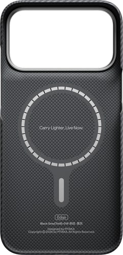 Pitaka Aramid Cover iPhone 18 Pro Max MagSafe Black