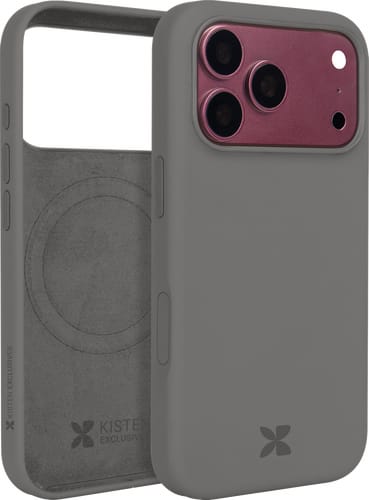 Kisten Exclusives Silicone Case iPhone 18 Pro Grau