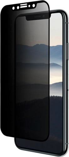 Eiger iPhone X/Xs screenprotector privacy black