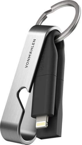 Vonmählen High Six 6in1 fast charging cable black/silver