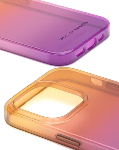iDeal of Sweden iPhone 13/14 Silicone Backcover Transparent Vibrant Ombre