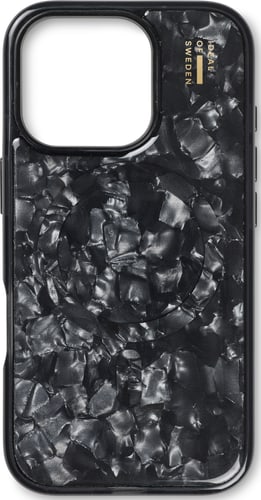 Ideal of Sweden iPhone 16 Pro Pearlized MS Backcover Black