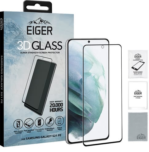 Galaxy S21 FE 5G screen protector 3D Glas black