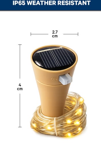 AK Kisten Basics Solar String Lights (2m) 20 LEDs