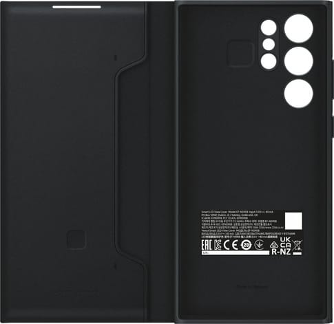 Samsung Galaxy S22 Ultra LED View Flip Cover black