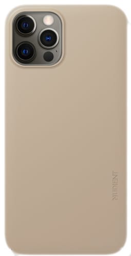 Nudient Back Cover Thin Case MagSafe iPhone 12/12 Pro Clay Beige