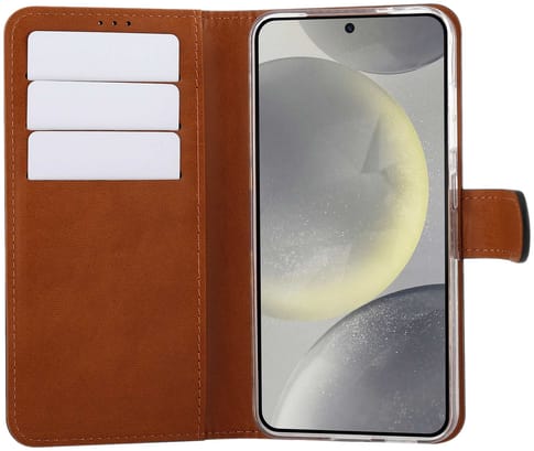 itStyle Premium Galaxy S25 Bookcover Black