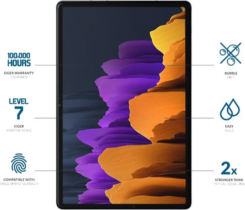 Eiger Tab S7/S8/S9/S9 FE Mountain Glass Screen Protector