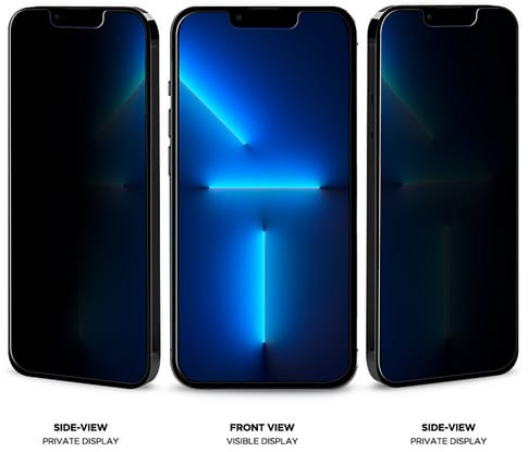 Eiger iPhone 13 Pro Max screen protector 2.5D Privacy black