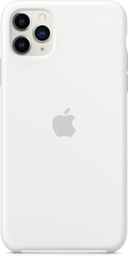 Apple iPhone 11 Pro Max Silicon Backcover white