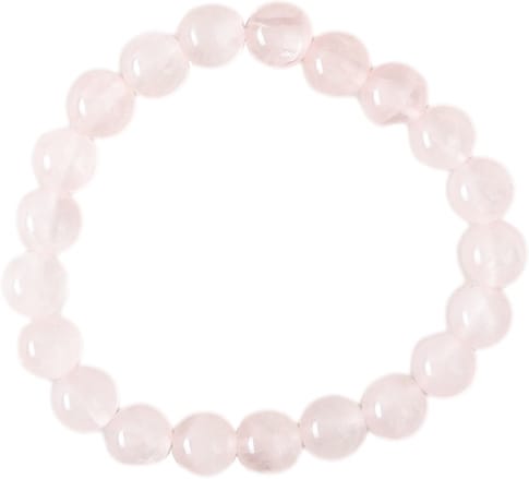 Esmée Natural Stone Bracelet Rose Quartz
