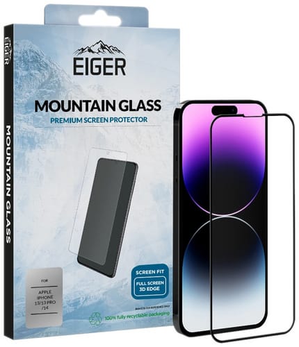 Bulk Eiger iPhone 13/13 Pro/14 3D Screen Protector (b2b)