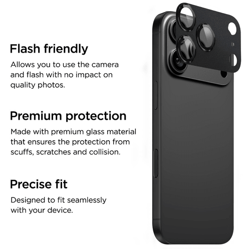 Eiger iPhone 17 Pro Mountain Glas Camera Protec