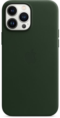 iPhone 13 Pro Max Leather Backcover with MagSafe Sequoia Green