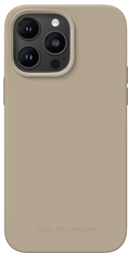 iDeal of Sweden iPhone 14 Pro Max Silicone Backcover beige