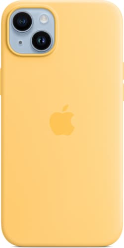 Apple iPhone 14 Plus Silicone Case with MagSafe Sunglow