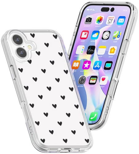 ITSTYLE iPhone 17 TPU Backcover Transparent Heart