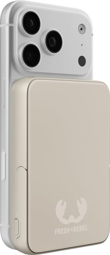 Fresh'N Rebel 10000mAh Magnet Qi2 15W Powerbank Sand