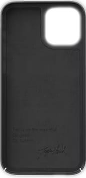 Nudient Back Cover Thin Case MagSafe iPhone 12/12 Pro Ink Black
