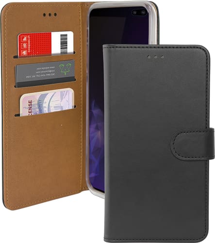 itStyle Galaxy S10 Plus Premium Book Case black
