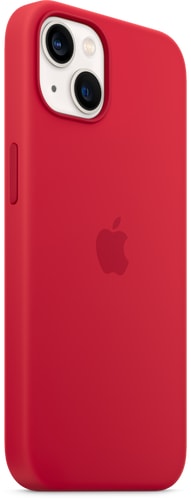 iPhone 13 Silicone Case with MagSafe Red