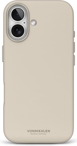 Vonmählen iPhone 17 Like Leather Backcover Cream
