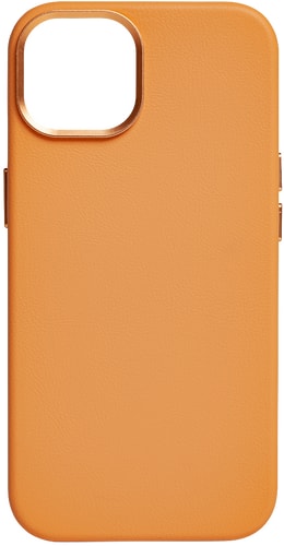 SOHOTREE iPhone 15 Plus Apple Leather Backcover Fuji light brown