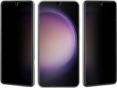 Eiger Galaxy S23 screen protector 2.5D Glas Privacy Black
