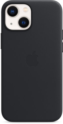 iPhone 13 mini Leather Backcover with MagSafe Midnight
