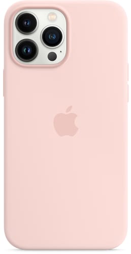 iPhone 13 Pro Max Silicone Case with MagSafe Chalk Pink