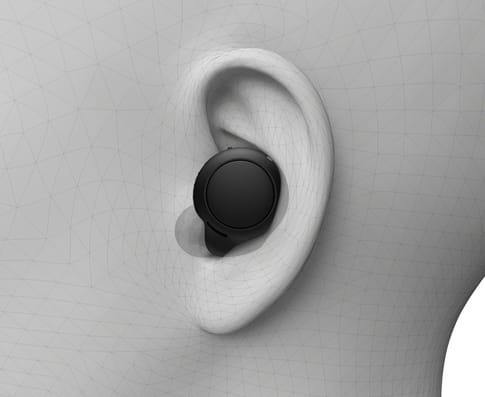 True Wireless In Ear Headset WFC500 Black