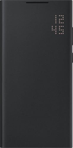 Samsung Galaxy S22 Ultra LED View Flip Cover black